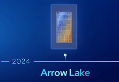 Lançamento do Arrow Lake-S no final de 2024 (Fonte da imagem: Intel)