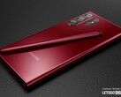 A "Galaxy S22 Ultra" renderização. (Fonte: LetsGoDigital)