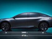 O sedan elétrico bZ3 pode sofrer transformações de desempenho (imagem: Toyota)