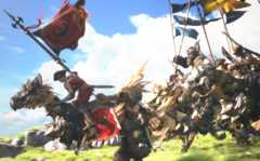 O Final Fantasy XIV está correndo para a PlayStation 5 em um beta aberto e gratuito, lançado hoje. (Imagem via Square Enix)