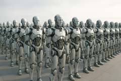 O governo chinês alerta que a bolha de robôs do país pode estourar em breve. (Fonte da imagem: OpenAI)