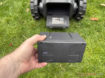 bateria grande de 15 Ah para remoção