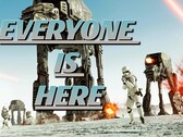Não há mais caixas de saque. Apenas sabres de luz, blasters e a galáxia inteira em guerra. Com todos os heróis, todos os mapas e uma comunidade renovada, essa pode ser a melhor experiência multijogador de Star Wars até hoje. (Fonte da imagem: Página do Star Wars Battlefront II no Steam, editada)