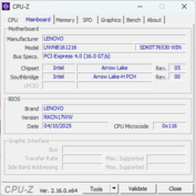 Placa-mãe CPU-Z