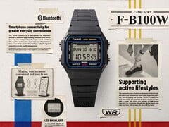 Os novos relógios F-B100W da Casio trazem Bluetooth e monitoramento de passos ao design clássico do F-91W