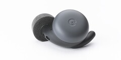 Pixel Buds A com suas novas dicas de conformidade. (Fonte: Comply)