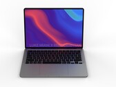 Uma apresentação de como o MacBook Pro 14 poderia parecer. (Fonte da imagem: Luke Miani &amp; Ian Zelbo)