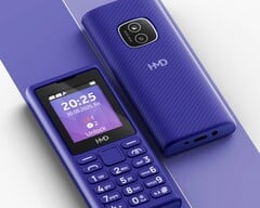 O HMD 102 4G possui uma única câmera em sua parte traseira fortemente arredondada. (Fonte da imagem: HMD Global)