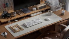 Teclado mecânico sem fio Keychron V3 Ultra na cor branca (Fonte da imagem: Keychron)