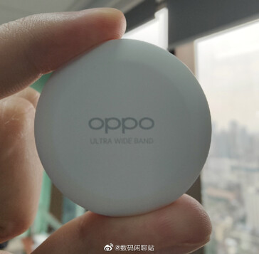 Suposta foto do rastreador de objetos do Oppo (imagem via Weibo)