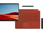 O novo Surface Pro X é uma pequena atualização em relação ao modelo do ano passado. (Fonte da imagem: Microsoft)