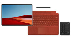 O novo Surface Pro X é uma pequena atualização em relação ao modelo do ano passado. (Fonte da imagem: Microsoft)