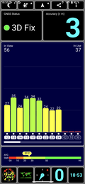 Recepção de GPS em ambientes externos