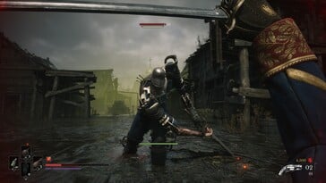 Na imagem: Uma captura de tela de gameplay de Valor Mortis.