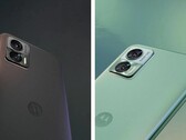 Duas opções de cores "Edge 30 Neo". (Fonte: 91Mobiles)