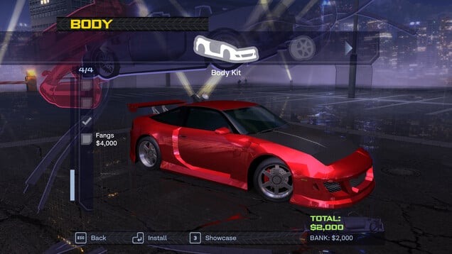A personalização de carros desempenha um papel importante no novo jogo.