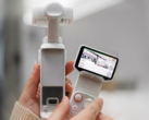 O Insta360 Luna Ultra tem um controle remoto destacável com tela sensível ao toque.