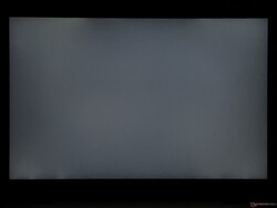 Pequeno sangramento da luz de fundo