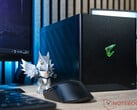 A Gigabyte Aorus RTX 5090 AI Box já está disponível por US $ 2999,99. Na foto: a Thunderbolt 5 eGPU. (Fonte da imagem: Sebastian Bade / Notebookcheck)