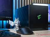 A Gigabyte Aorus RTX 5090 AI Box já está disponível por US $ 2999,99. Na foto: a Thunderbolt 5 eGPU. (Fonte da imagem: Sebastian Bade / Notebookcheck)
