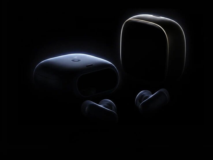 Uma imagem teaser no site da Anker Canadá pode mostrar os fones de ouvido Liberty 5 Pro (Max)