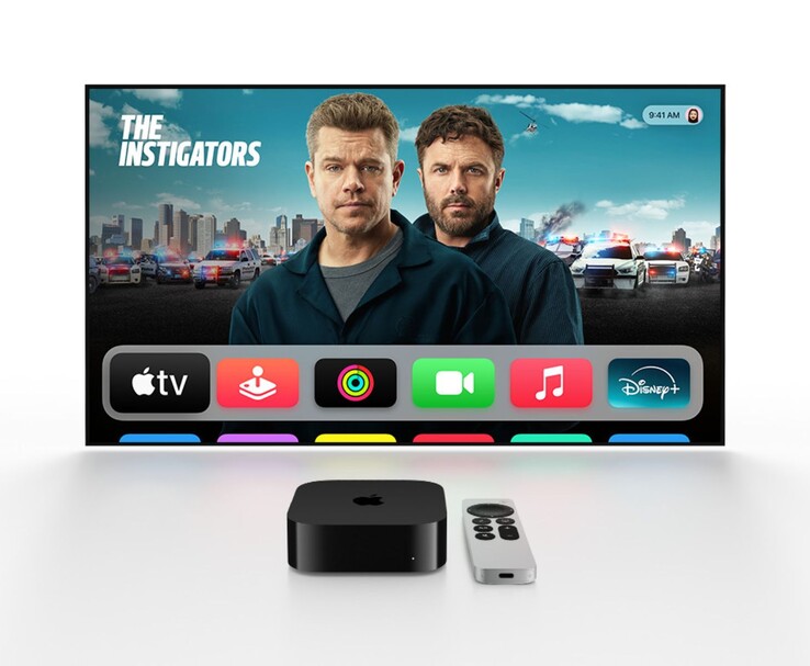 Apple Configuração da TV 4K mostrando a tela inicial do tvOS. (Fonte da imagem: Apple)