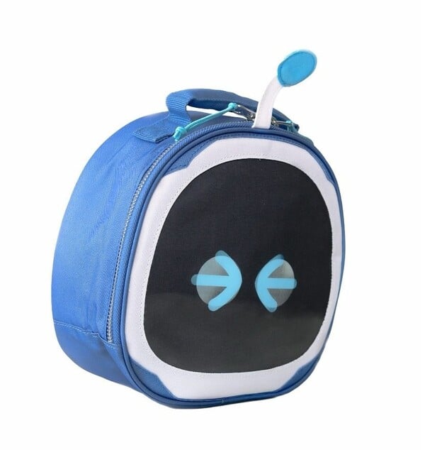 A Astro Bot Lunch Box tem o formato da cabeça do personagem titular. (Fonte da imagem: PlayStation)