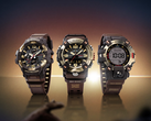 Da esquerda para a direita: Casio GR-B300H-5A, GG-B100XMH-5A, GW-9500MH-5.