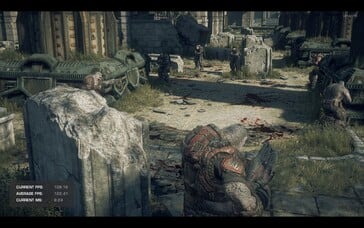 Gears of War: Reloaded no Lenovo LOQ 16IRH8 (Fonte da imagem: Darryl Linington - Notebookcheck)