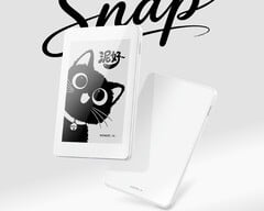 O leitor de e-books compacto da Honor tem uma tela sensível ao toque.