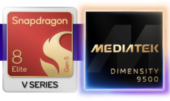 A série Snapdragon 8 Elite Gen 5 V e o Dimensity 9500