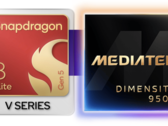 A série Snapdragon 8 Elite Gen 5 V e o Dimensity 9500