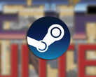 Uma captura de tela do trailer do jogo com o logotipo do Steam sobreposto.