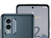 O Nokia X30 5G está disponível nas cores Azul Nublado e Branco Gelo. (Fonte de imagem: HMD Global)