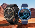O novo smartwatch Rollme Hero M1 está disponível em preto/dourado e prata/azul (Imagem: Rollme)