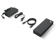 O Dock da estação de trabalho ThinkPad Thunderbolt 4 da Lenovo estará disponível para compra nos próximos meses