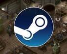 Uma imagem mostrando o logotipo do Steam e o jogo The Pale Beyond, agora com 80% de desconto.