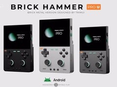 O Brick Hammer Pro U é um dos dois novos dispositivos portáteis que a TrimUI planeja lançar em breve.