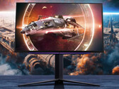 O LG UltraGear OLED 27GS95QE tem um revestimento AG fosco e um acabamento de tela plana. (Fonte da imagem: LG)