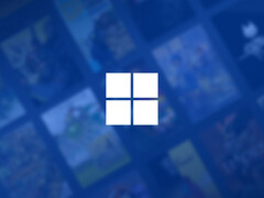 O Windows 11 ainda está dominando a lista. Na foto: Logotipo do Windows 11 no fundo do Steam.