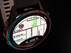 O Forerunner 970 traz mapas curva a curva para a série Forerunner. (Fonte da imagem: Garmin)