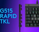 Imagem promocional do novo Logitech G505 Rapid TKL em preto. (Fonte da imagem: Logitech)
