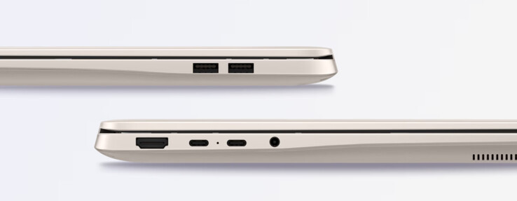 O MagicBook 16 2026 contém relativamente poucas portas para um laptop de 16 polegadas.