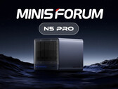 O Minisforum N5 Pro chegará agora mais tarde do que o planejado. (Fonte da imagem: Minisforum - editado)