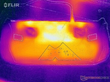 Teste de estresse de temperatura da superfície (traseira)