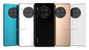 Huawei Mate 40 Pro render. (Fonte da imagem: WindowsUnited.de)