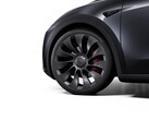 A Tesla trocou as rodas padrão do Model Y, resultando em uma perda de alcance de 6 milhas. (Fonte da imagem: Tesla)