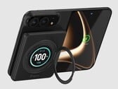 O BMX SolidSafe Ultra para o iPhone Duo vem com um suporte integrado.