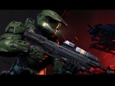 Com os ajustes gráficos certos, a versão para PC do Halo Infinite é um visual real (Imagem: Microsoft)