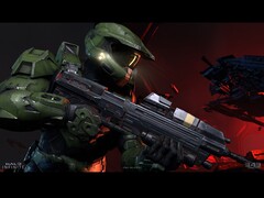 Com os ajustes gráficos certos, a versão para PC do Halo Infinite é um visual real (Imagem: Microsoft)